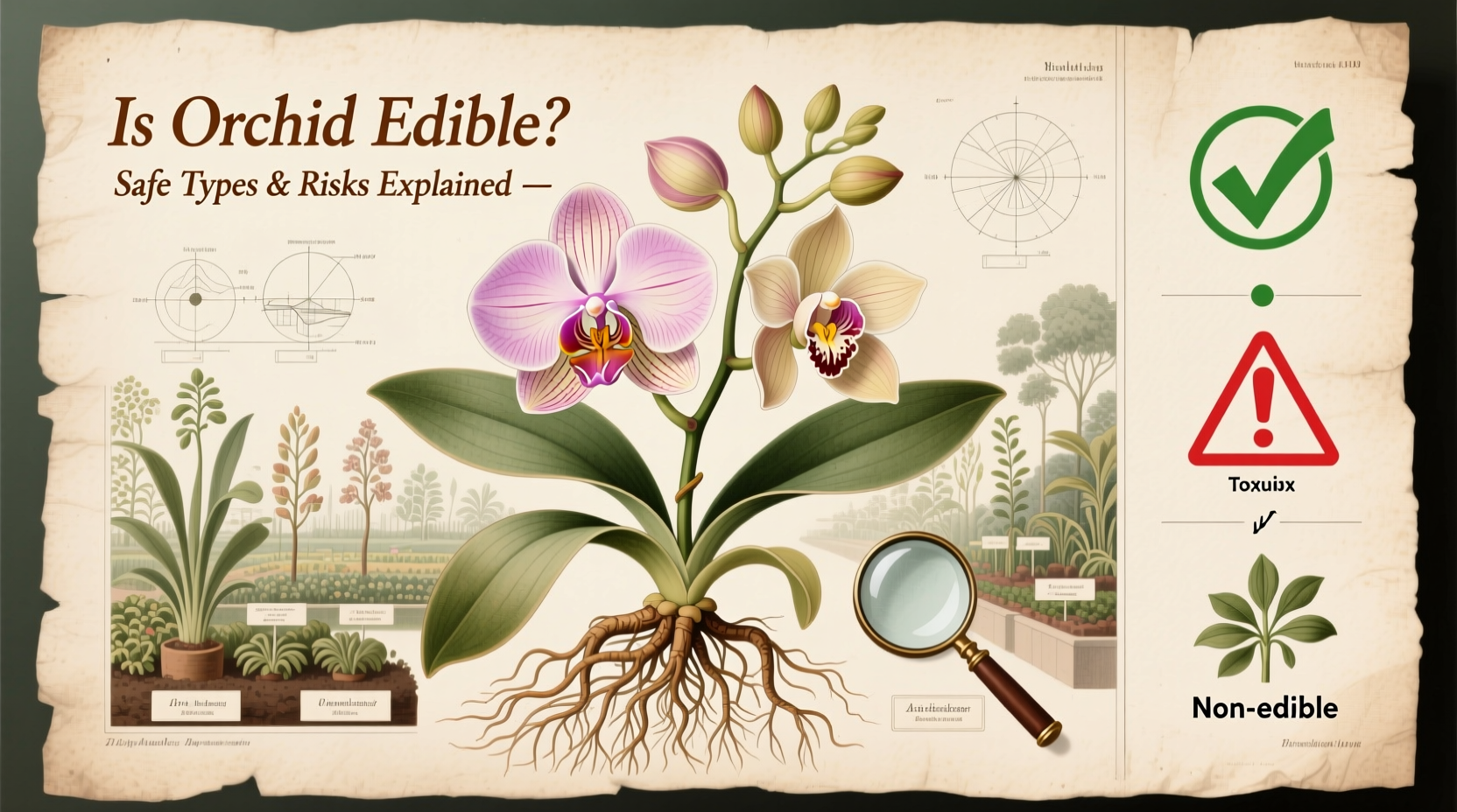 Is Orchid Edible? Safe Types & Risks Explained