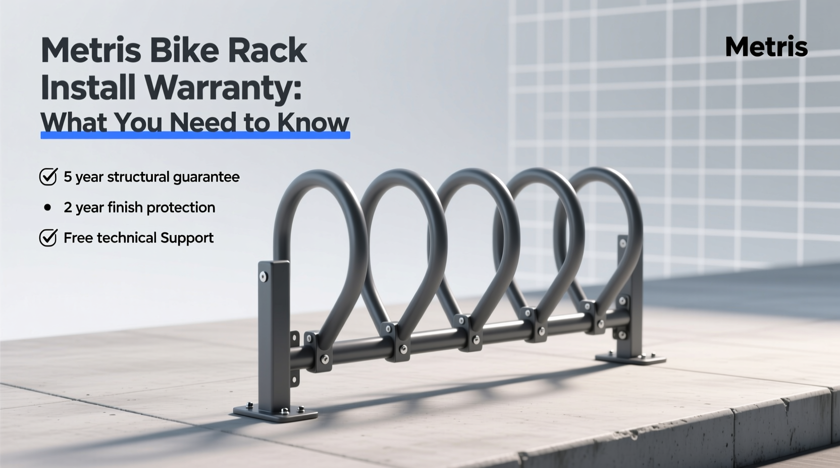 metris bike rack install warranty