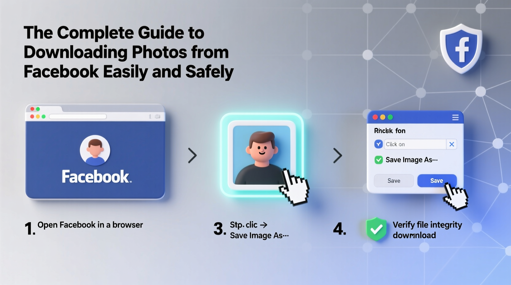 the complete guide to downloading photos from facebook easily and safely