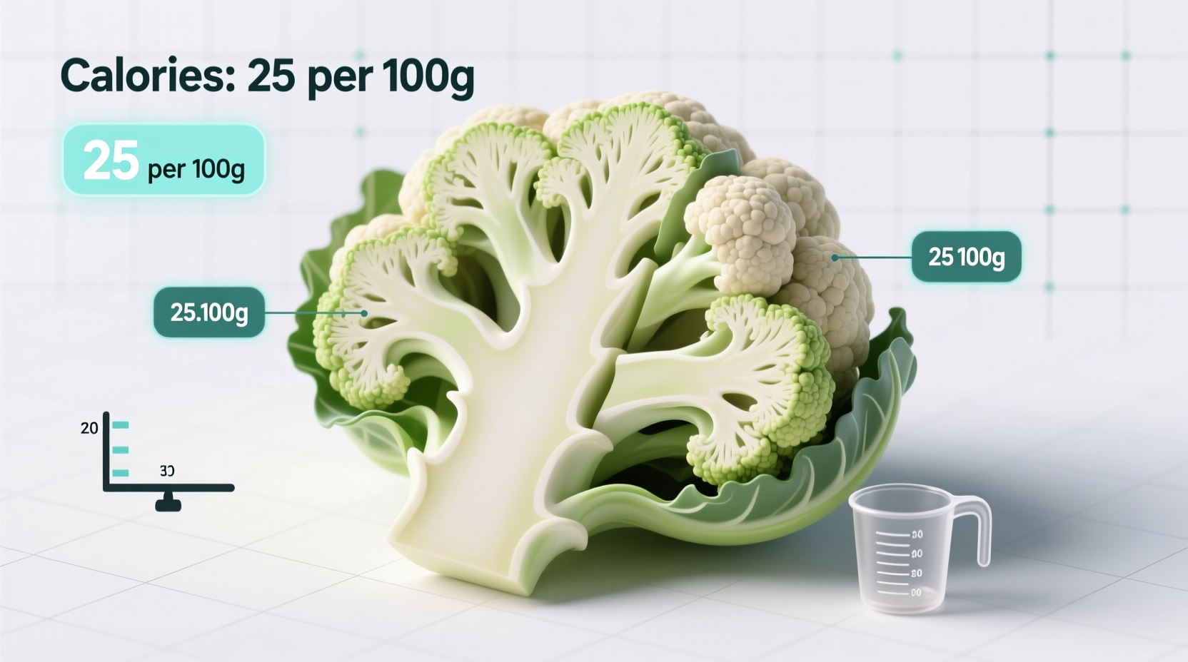 How Many Calories in Cauliflower? Complete Nutrition Facts
