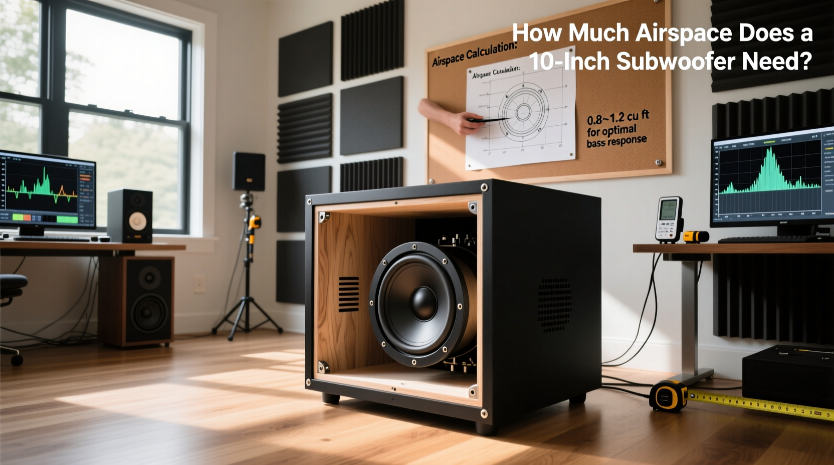 10 inch subwoofer box airspace design guide