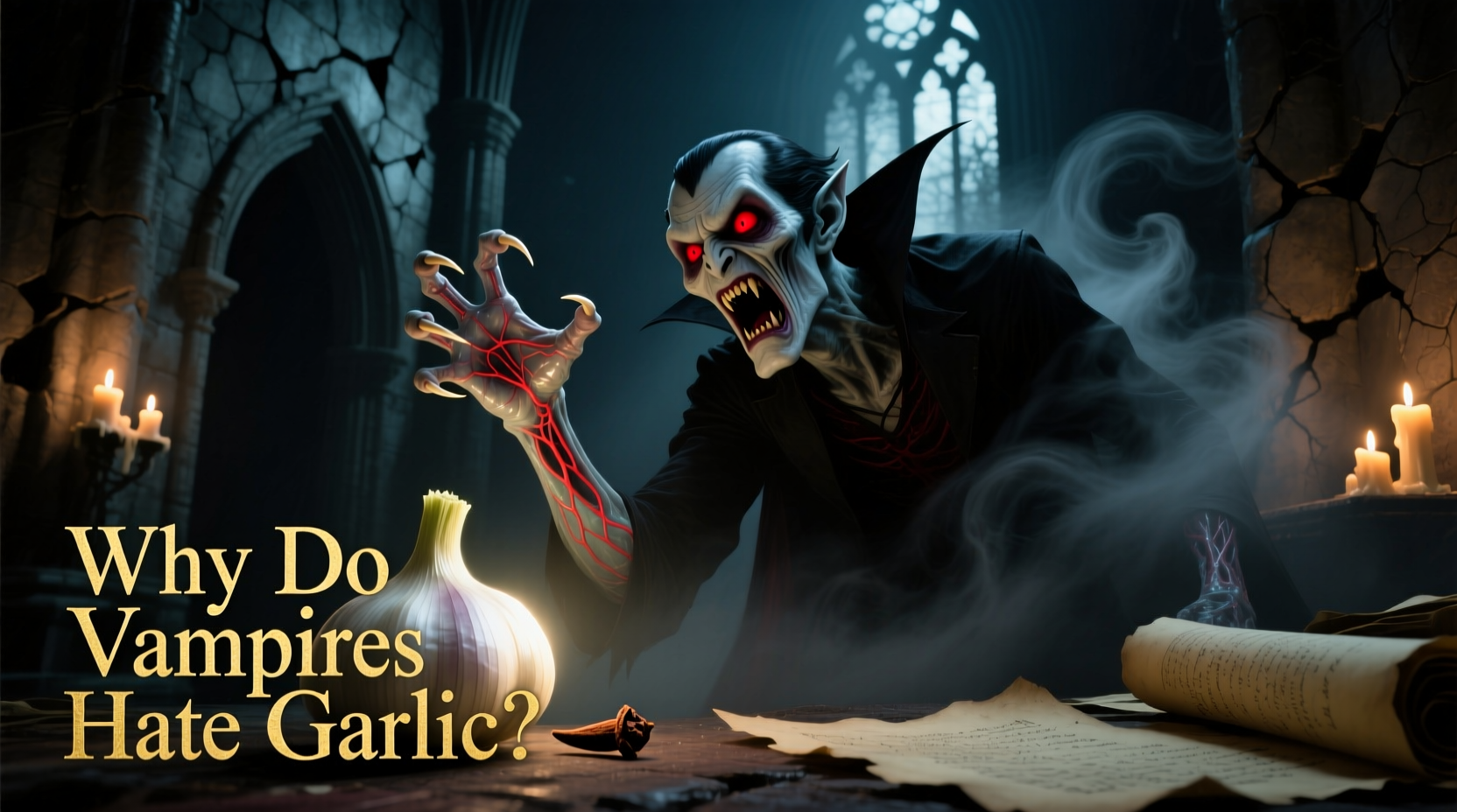 Why Vampires Hate Garlic: Historical Truth Behind the Myth
