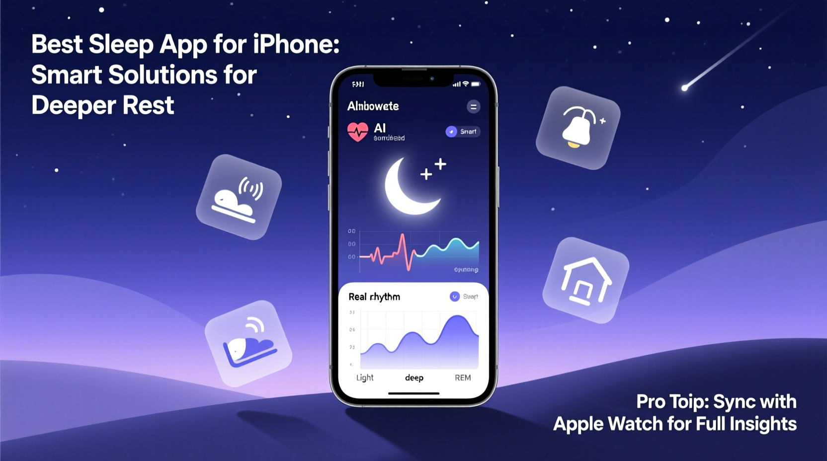 guide to the best app for sleeping iphone with smart sleep solutions