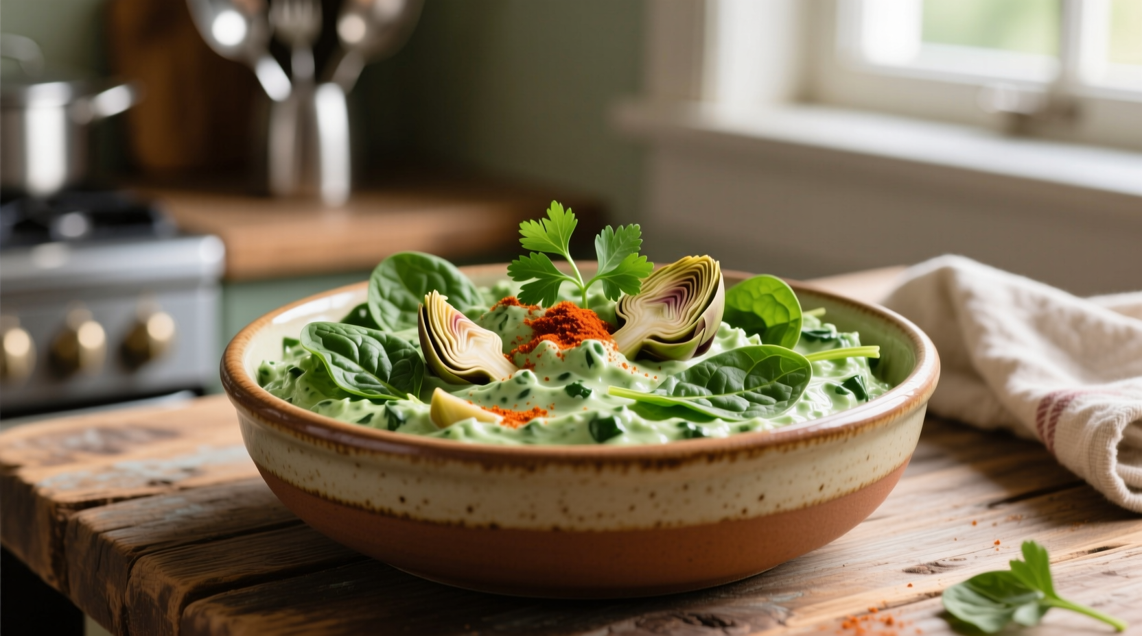 Perfect Artichoke Spinach Dip with Fresh Spinach Recipe