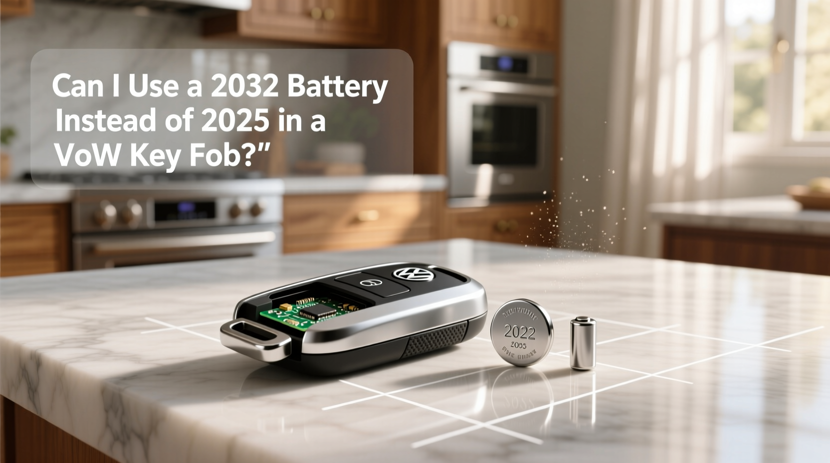 Can I Use a CR2032 Instead of CR2025 in a VW Key Fob? Buying Guide