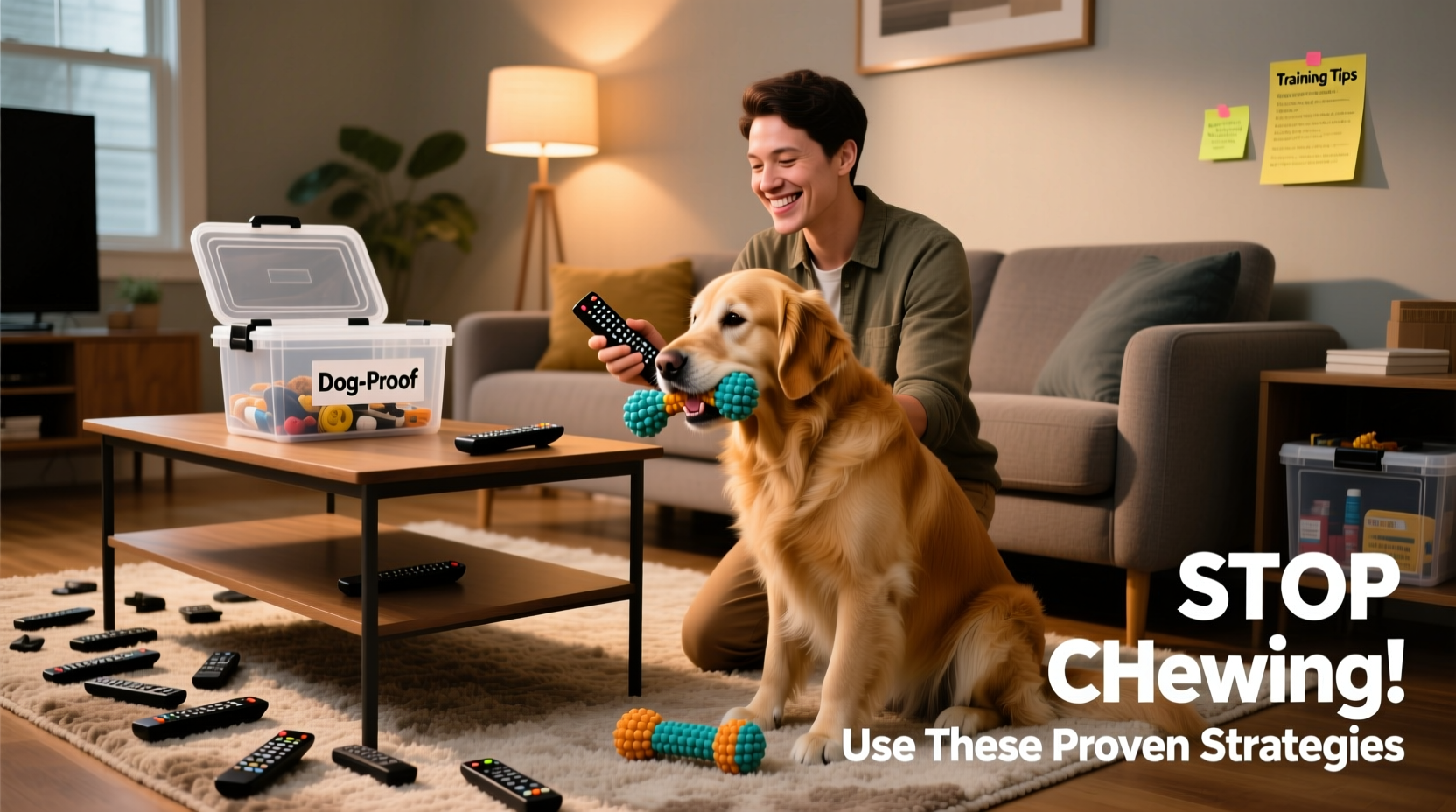 effective strategies to prevent your dog from chewing remote controls for good