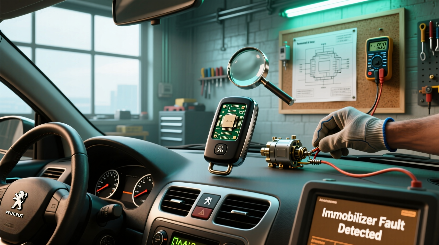 Peugeot 206 Key Chip & Immobilizer Fault Buying Guide