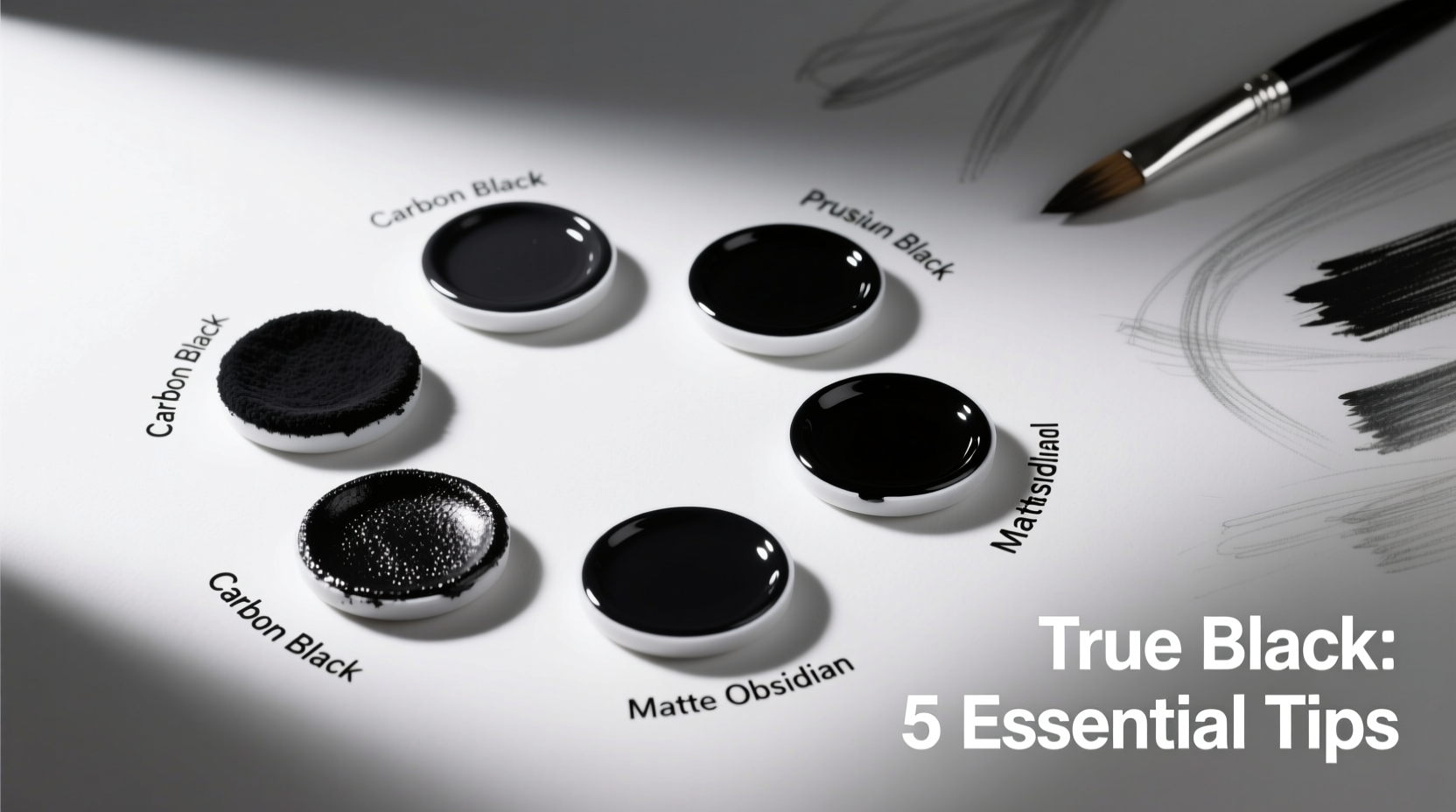 essential tips for creating true black shades in art and design