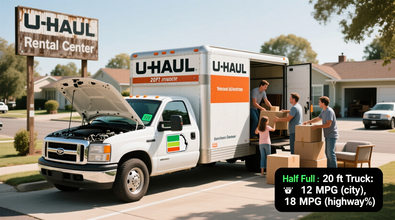 U-Haul Pickup & 20 ft Truck Guide: Rates and Mileage Explained