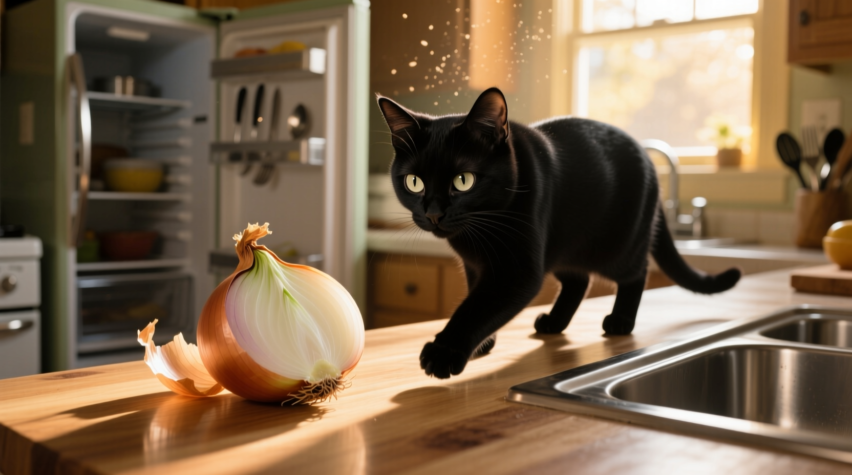Können Katzen Zwiebeln essen? Die gefährliche Wahrheit