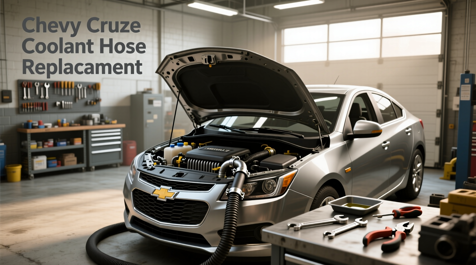 How to Replace a Coolant Hose on a Chevy Cruze