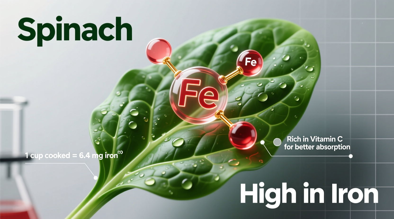 Spinach Iron Content: Facts, Myths and Absorption Tips