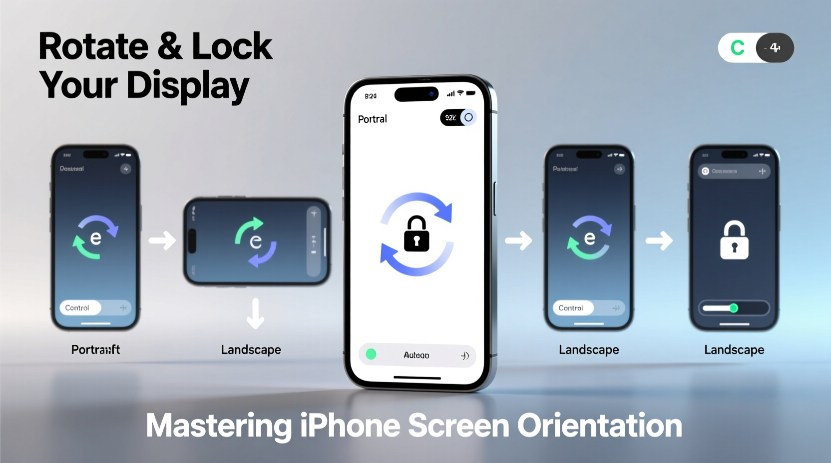 mastering iphone screen orientation a complete guide to rotating and locking your display