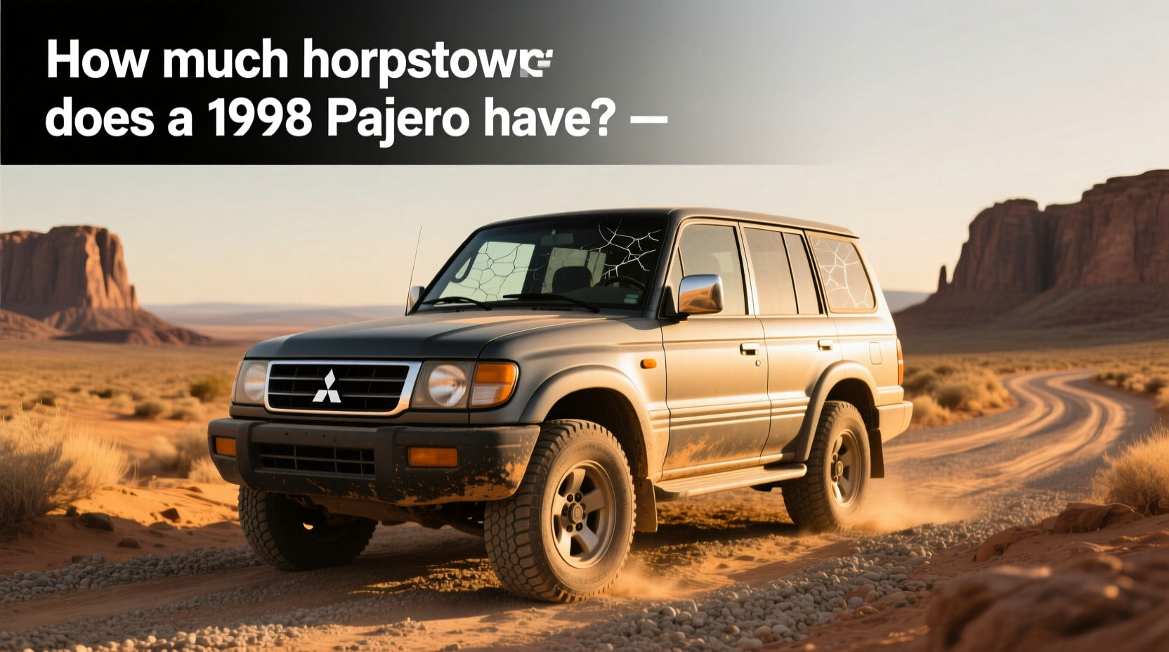 How to Choose a 1998 Mitsubishi Pajero by Horsepower & Engine Type