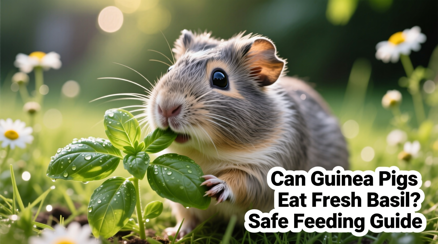 can guinea pigs eat fresh basil