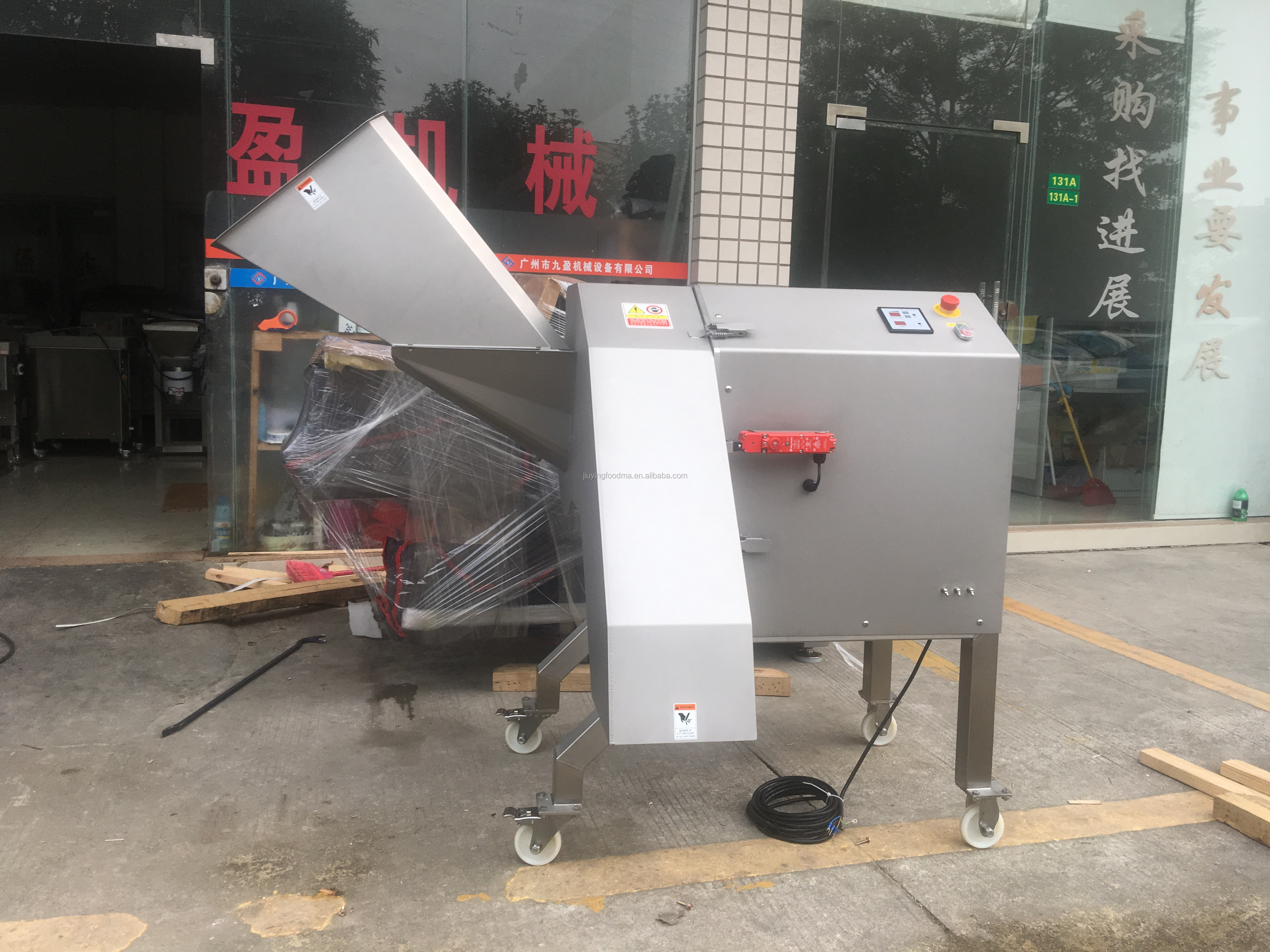 Commercial Stainless Steel 3D Fruit Processing Equipment Mango Onion Cassava Dicing Machine