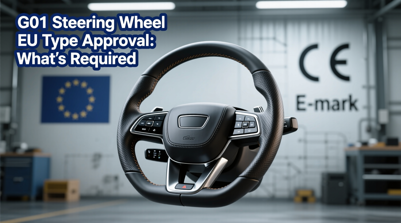 g01 steering wheel eu type approval