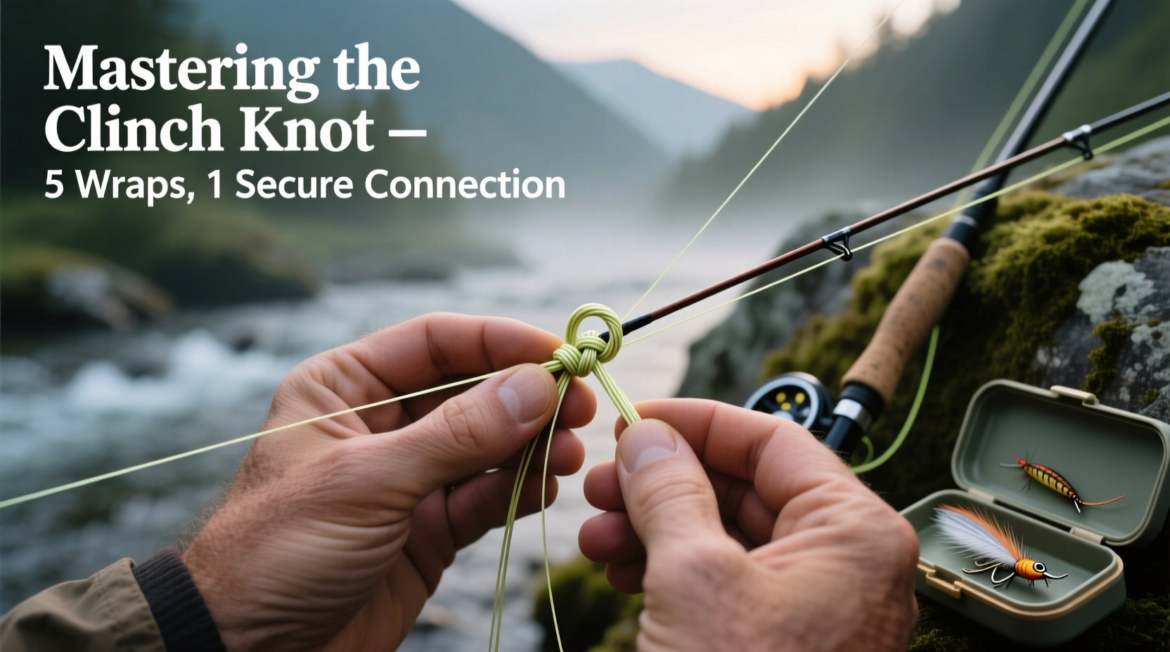 mastering the best techniques to securely tie a tippet to a leader for fly fishing success