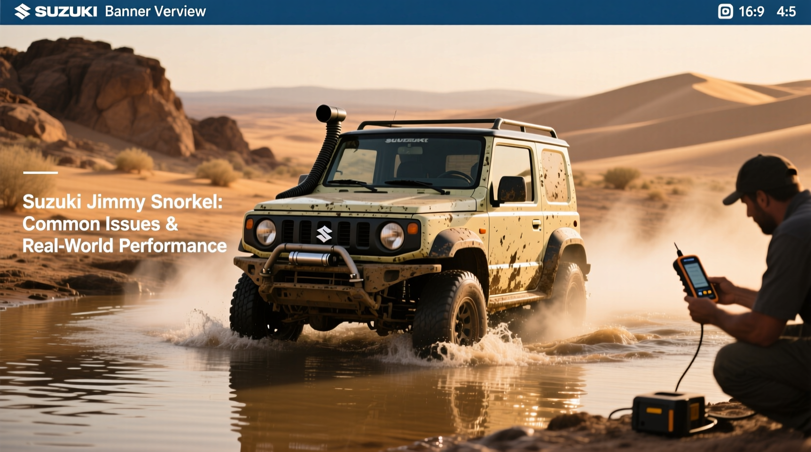 How to Choose Suzuki Jimny Snorkel: Buying Guide with Common Problems