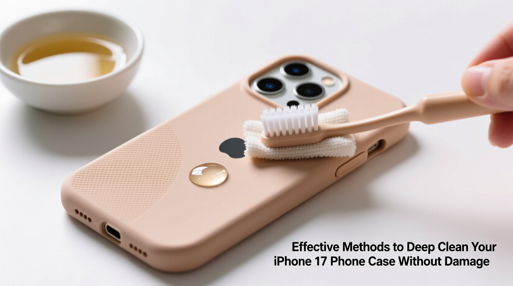 effective methods to deep clean your iphone 15 phone case without damage