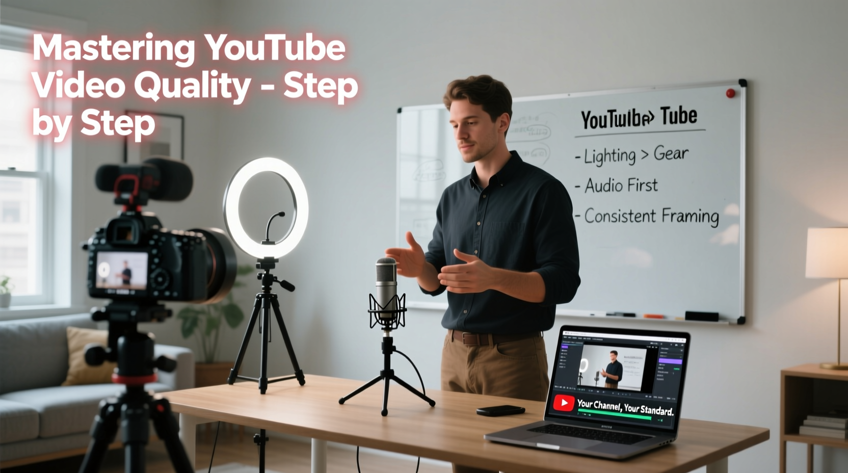 mastering how to record for youtube a step by step guide to creating high quality videos