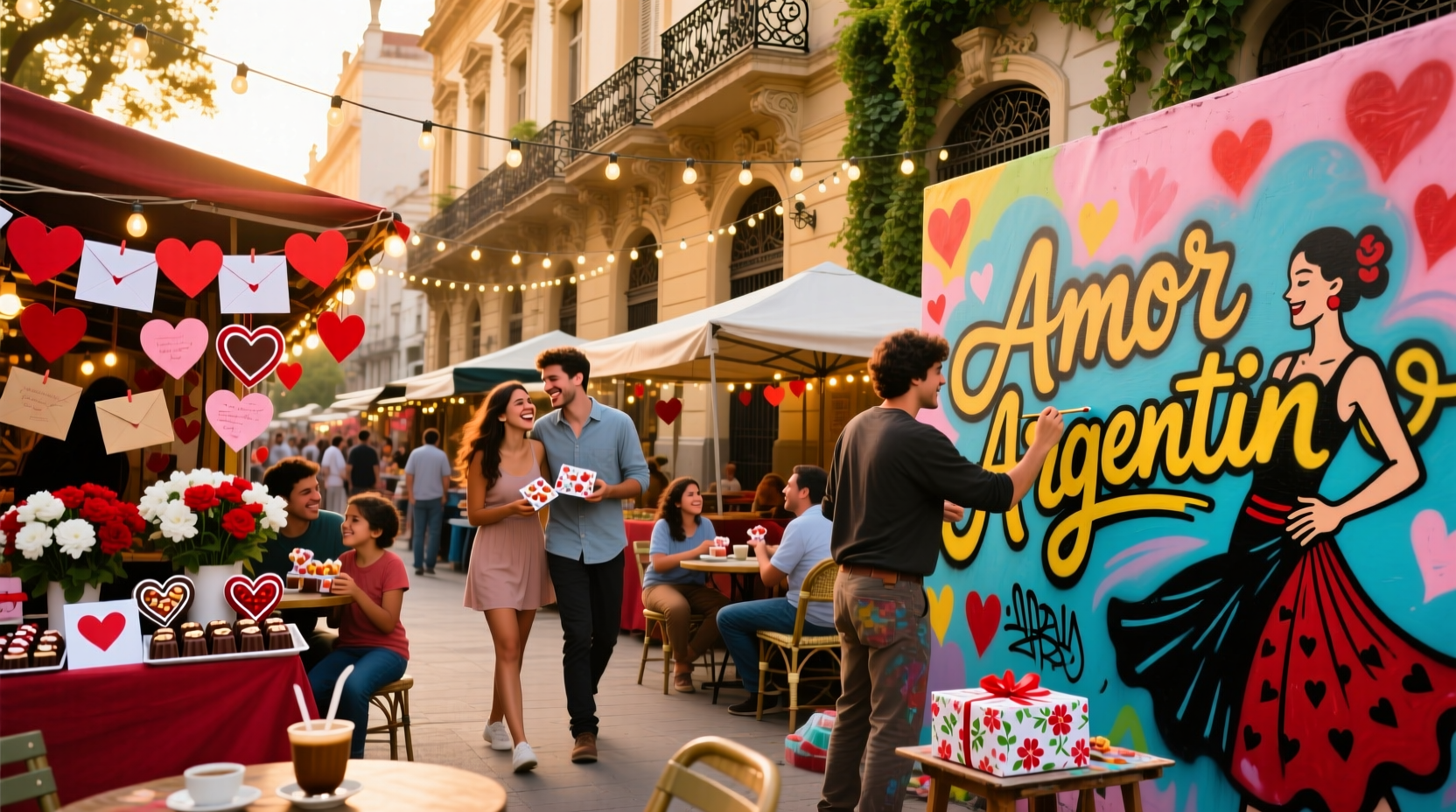 how do they celebrate valentines day in argentina