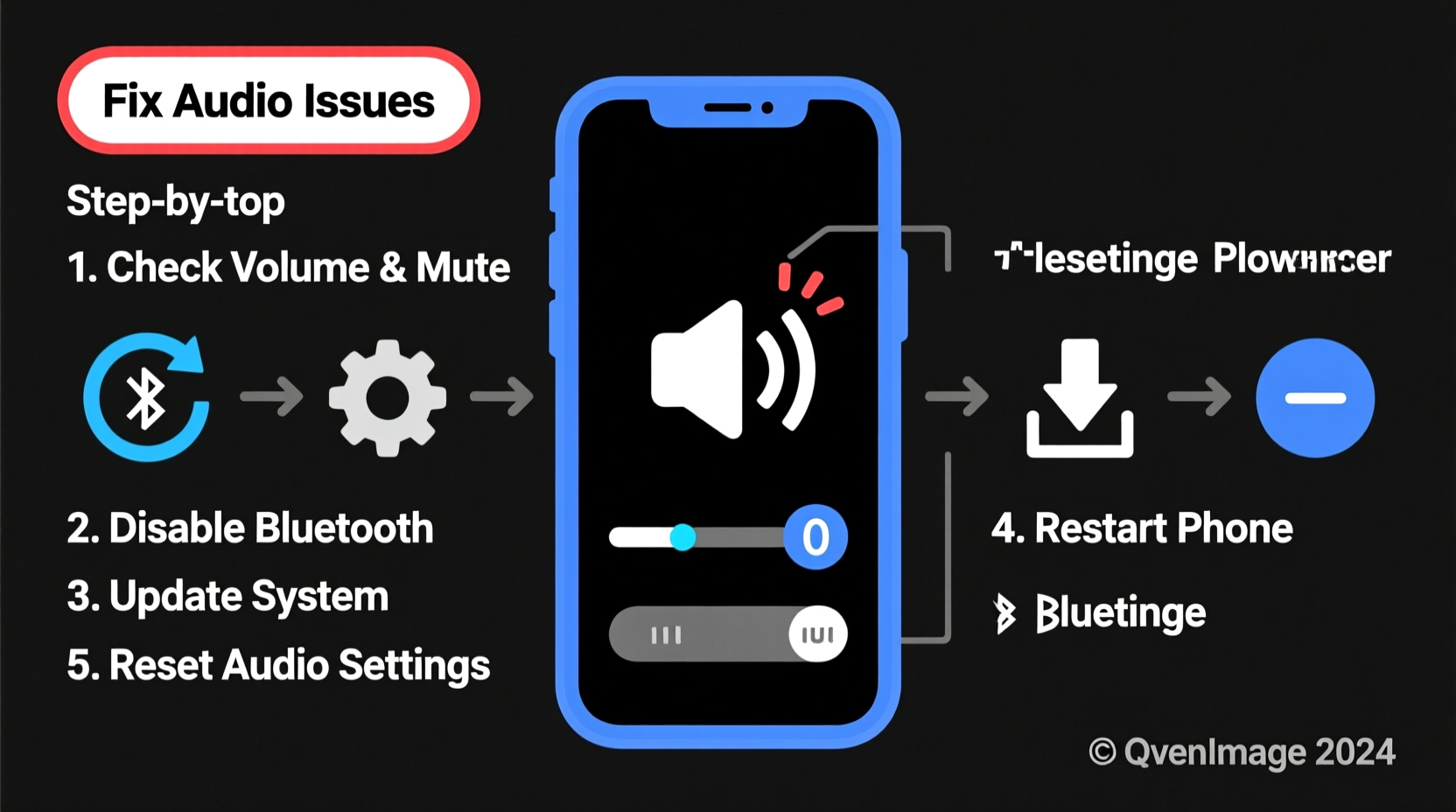 phone sound not working troubleshoot fix audio issues