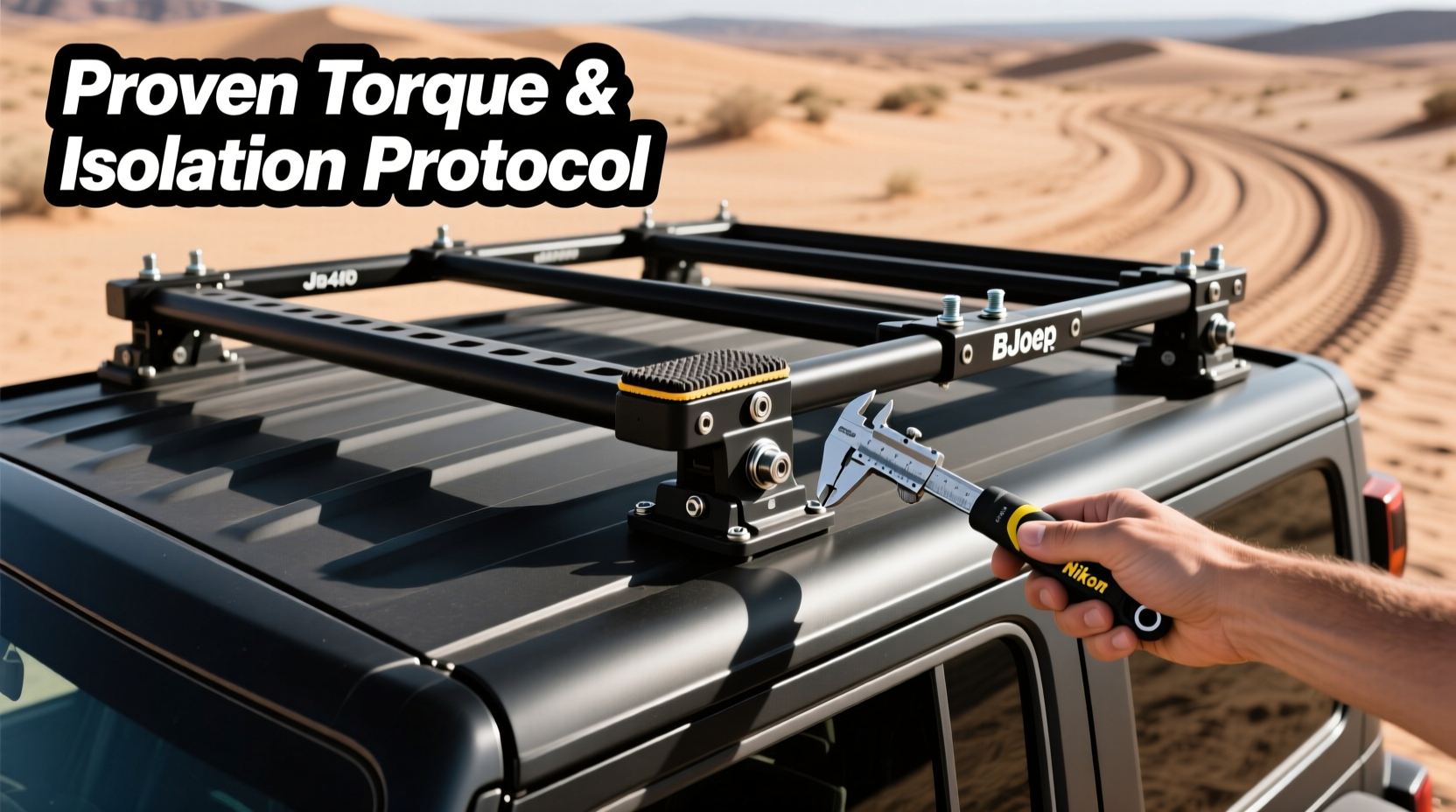 bj40 roof rack rattle fix