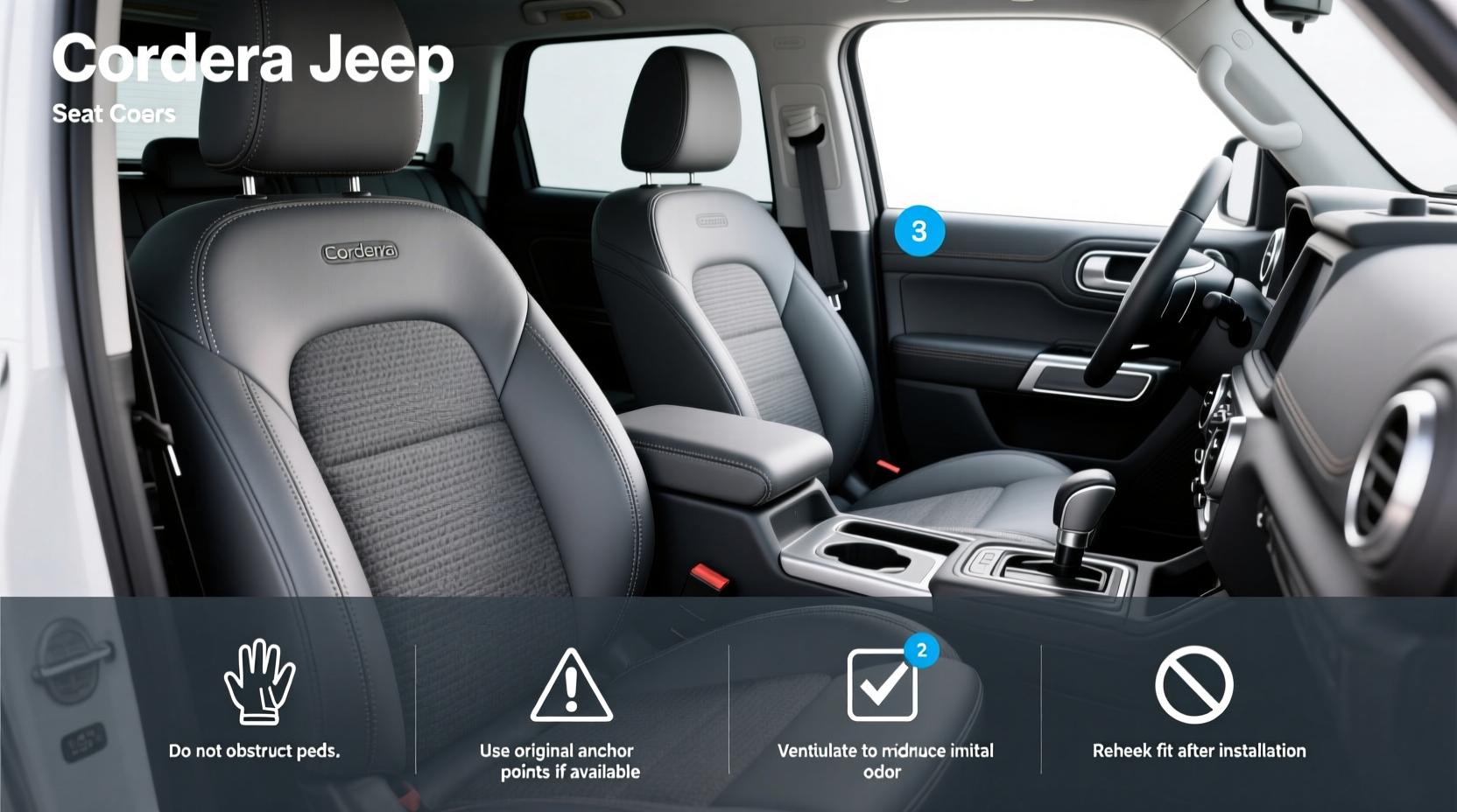 How to Choose Cordura Jeep Seat Covers: Buying Guide