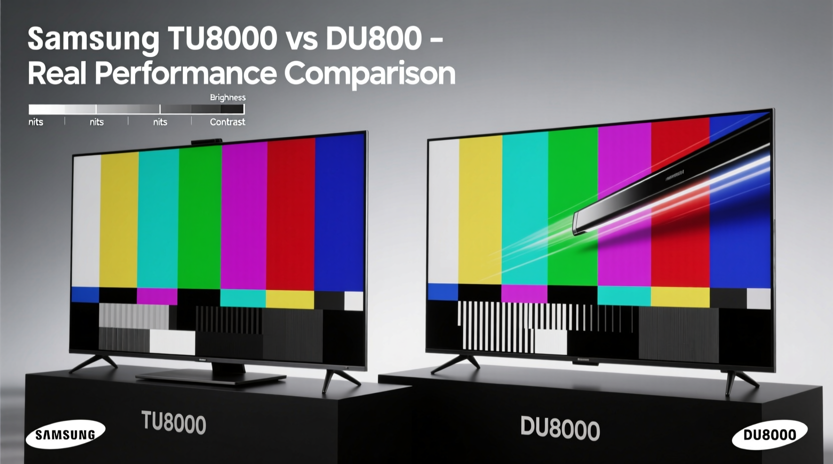 is the samsung tu8000 really that much worse than the du8000 honest opinions