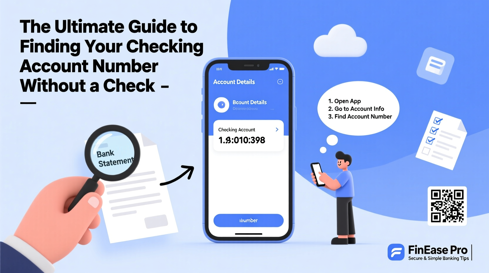 the ultimate guide to easily finding your checking account number without a check