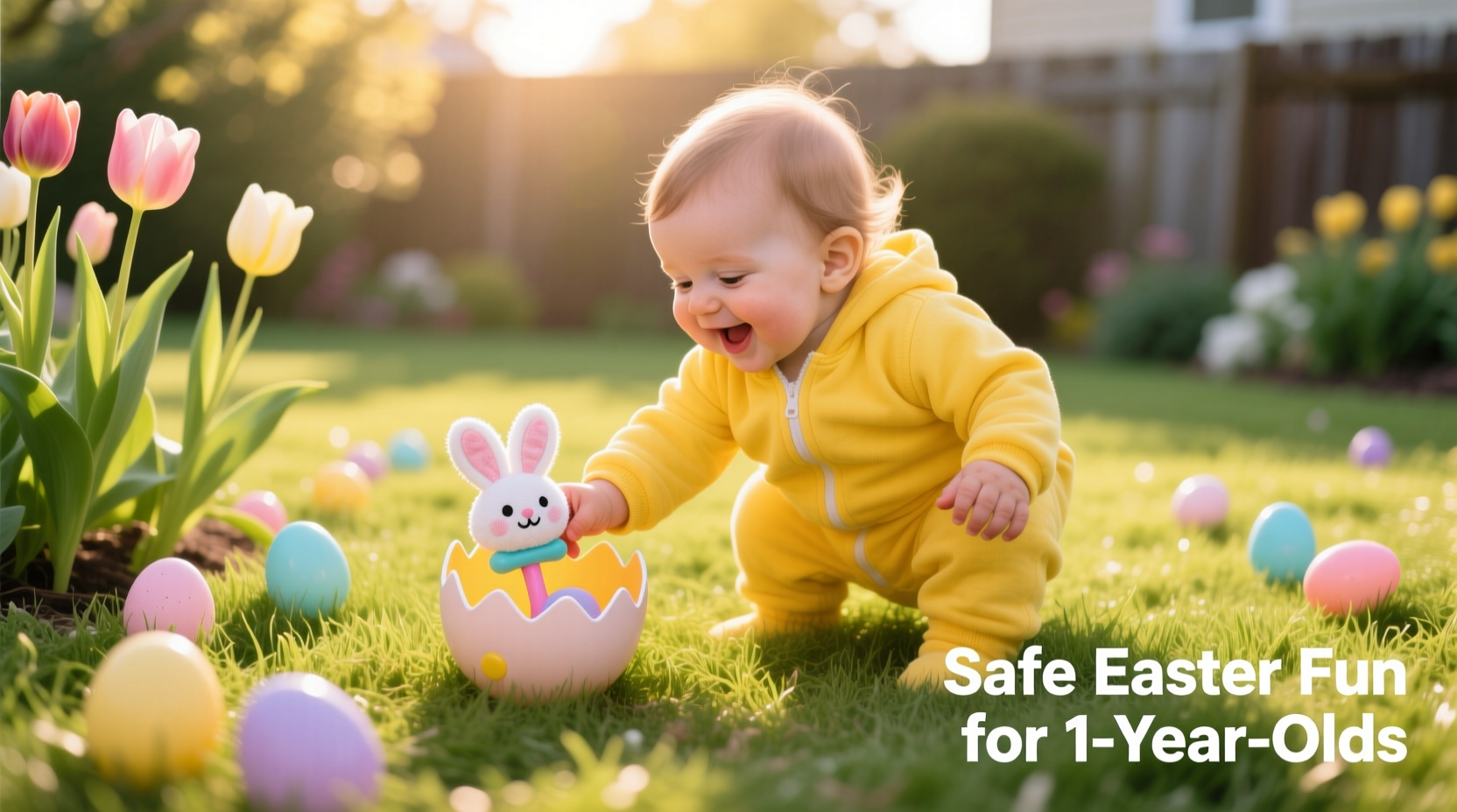 what to put in a 1 year olds easter eggs