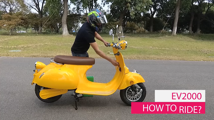 2023 Goldenlion 2000W Electric Scooter (EV2000) - EEC Certified