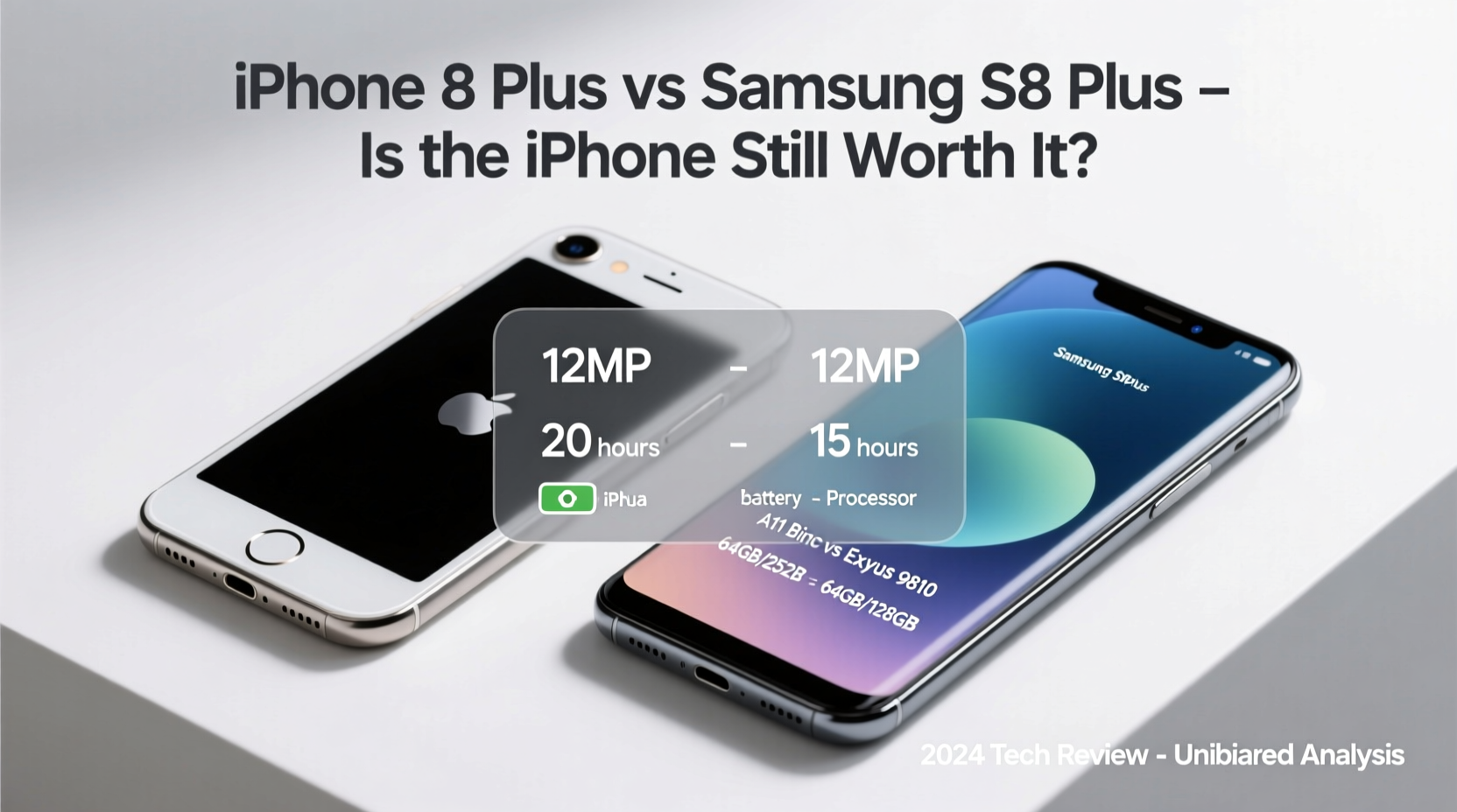 iphone 8 plus vs samsung s8 plus is the iphone still worth it