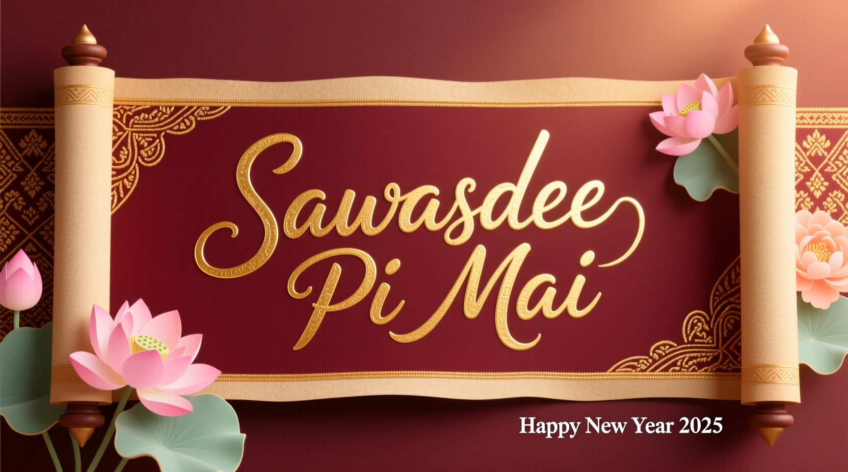 how do u say happy new year in thai