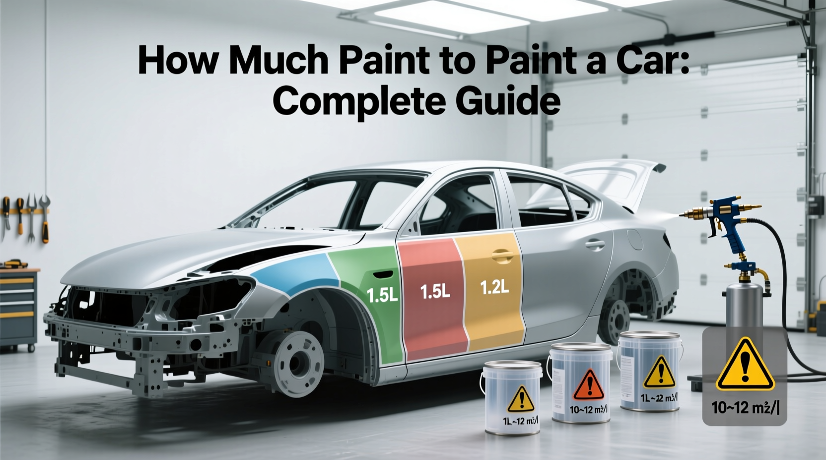 how much paint do i need to paint a car