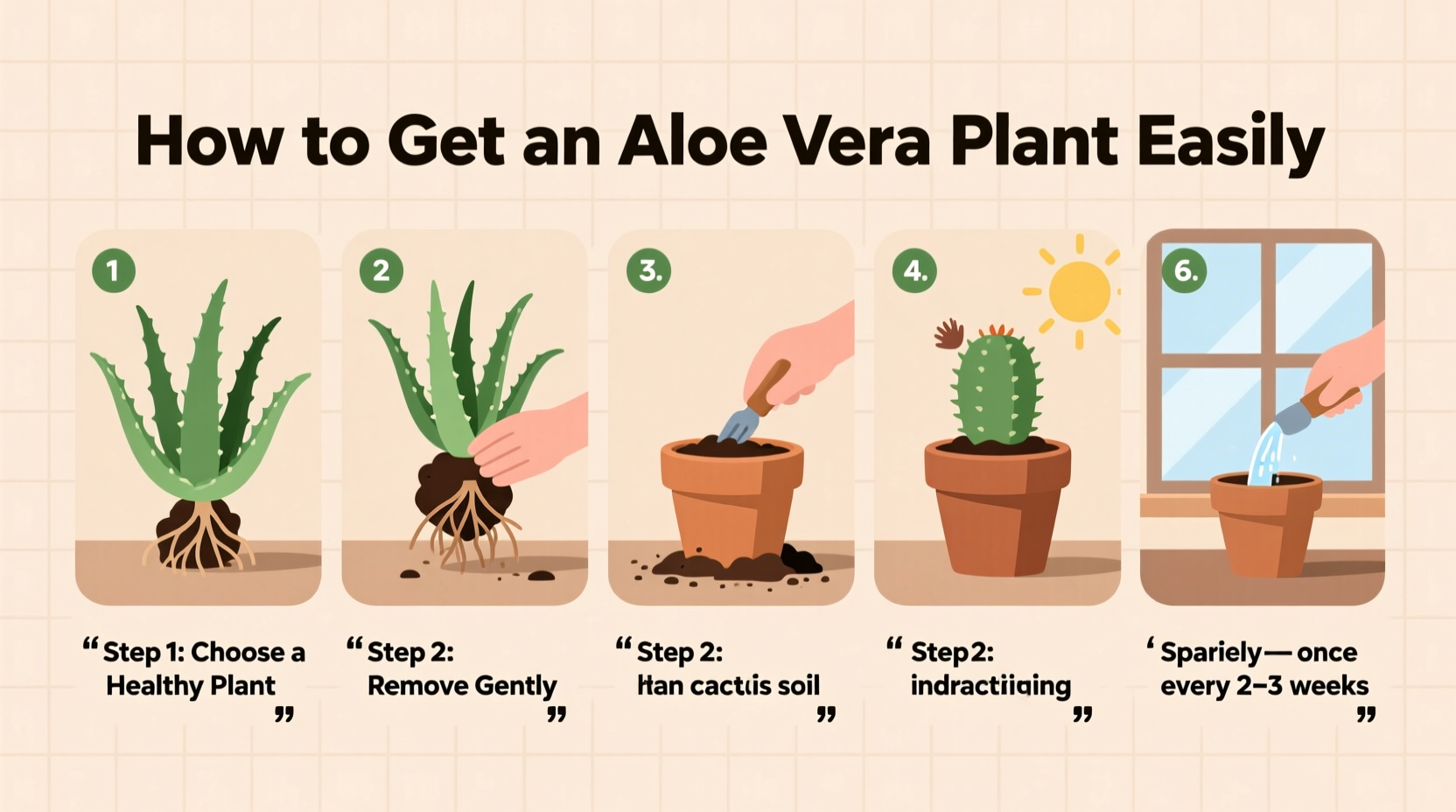 how to get aloe vera plant