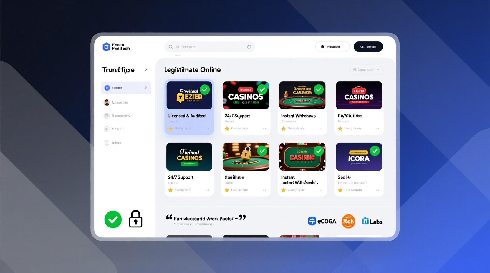 explore secure and legit online casinos with trusted features and reviews