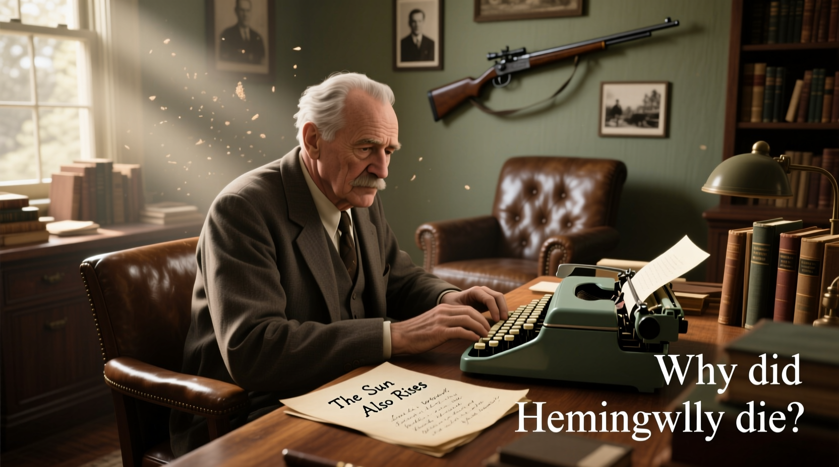 why did hemingway die exploring the authors suicide