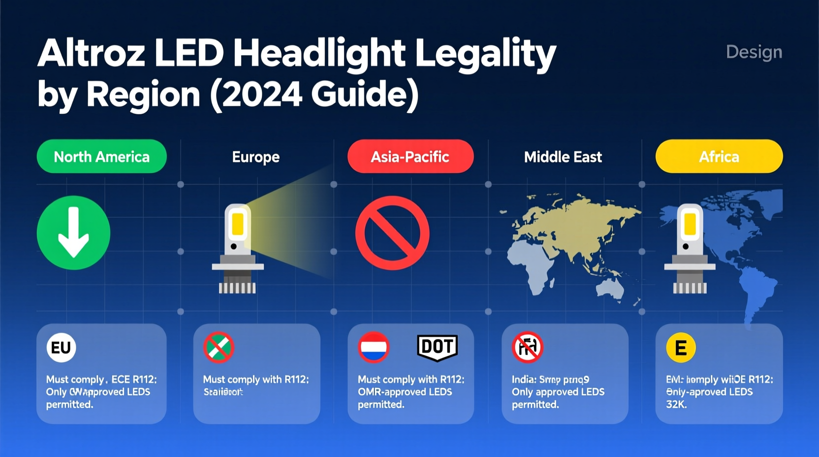 altroz led headlight legality