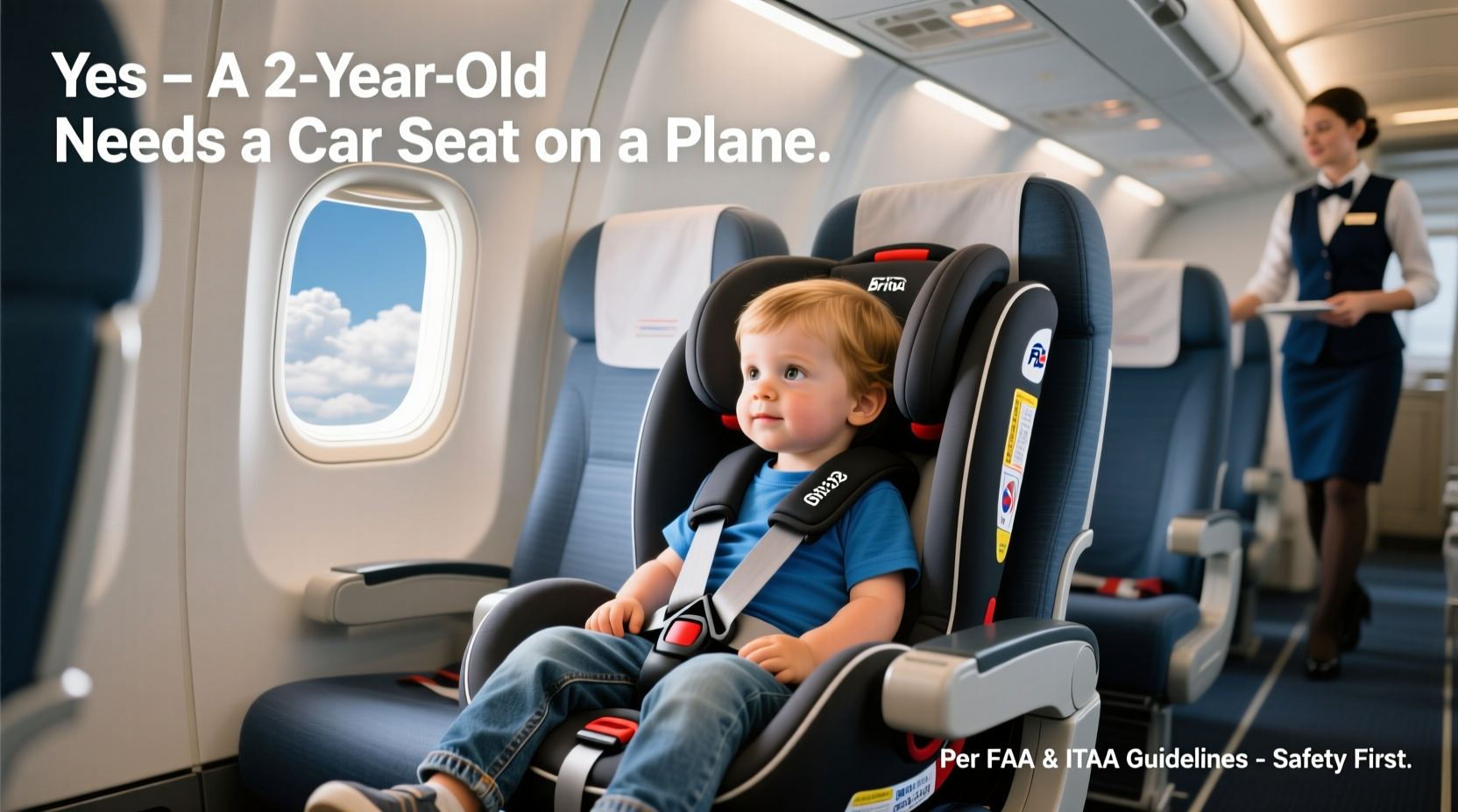 does 2 year old need car seat on plane