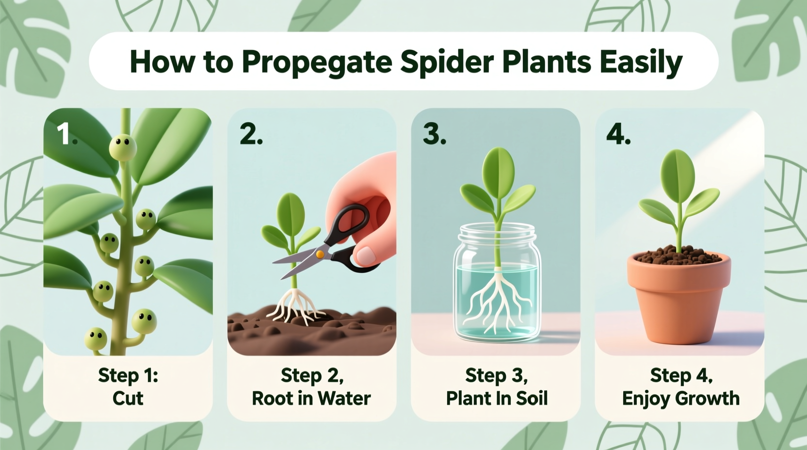 How to Propagate Spider Plants Easily