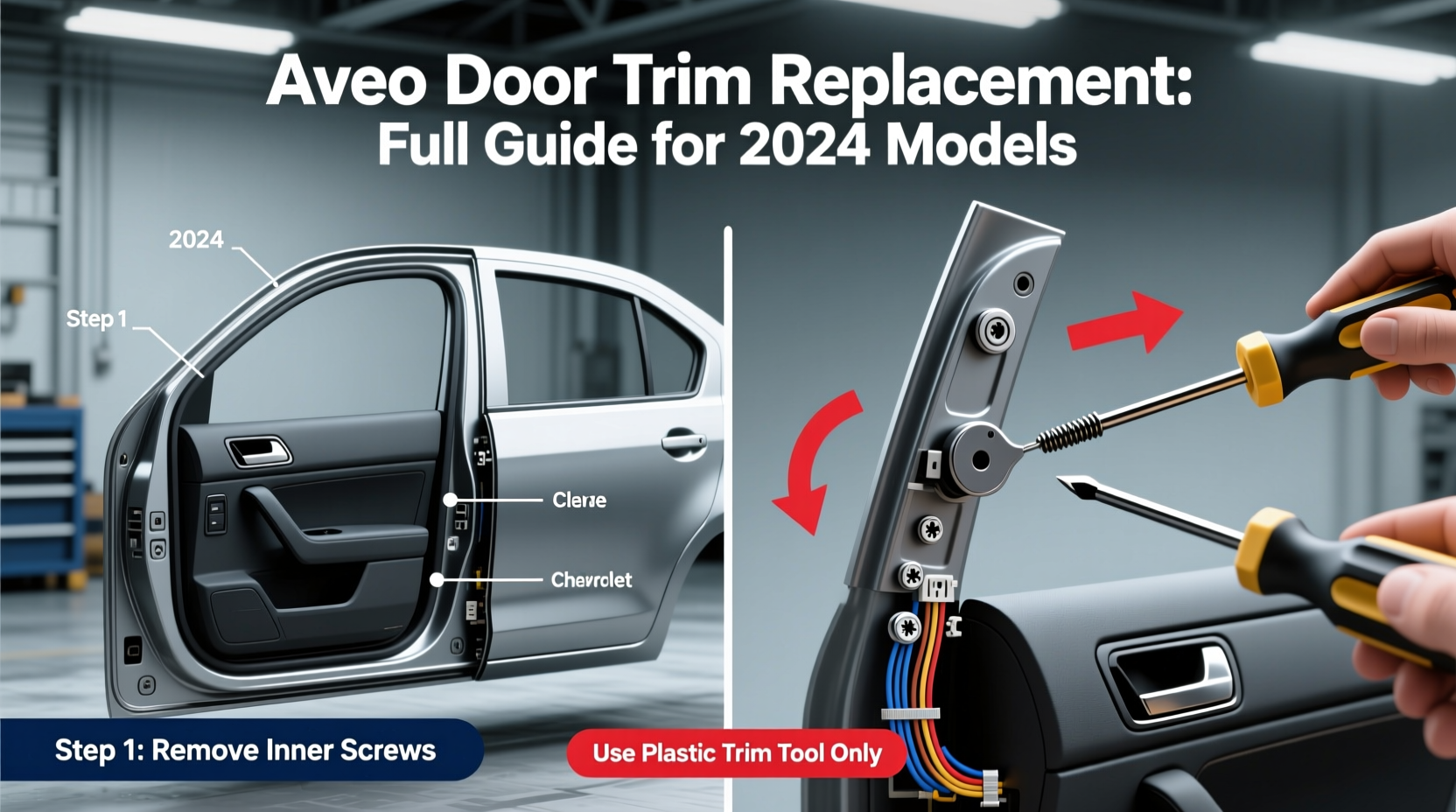 aveo door trim replacement