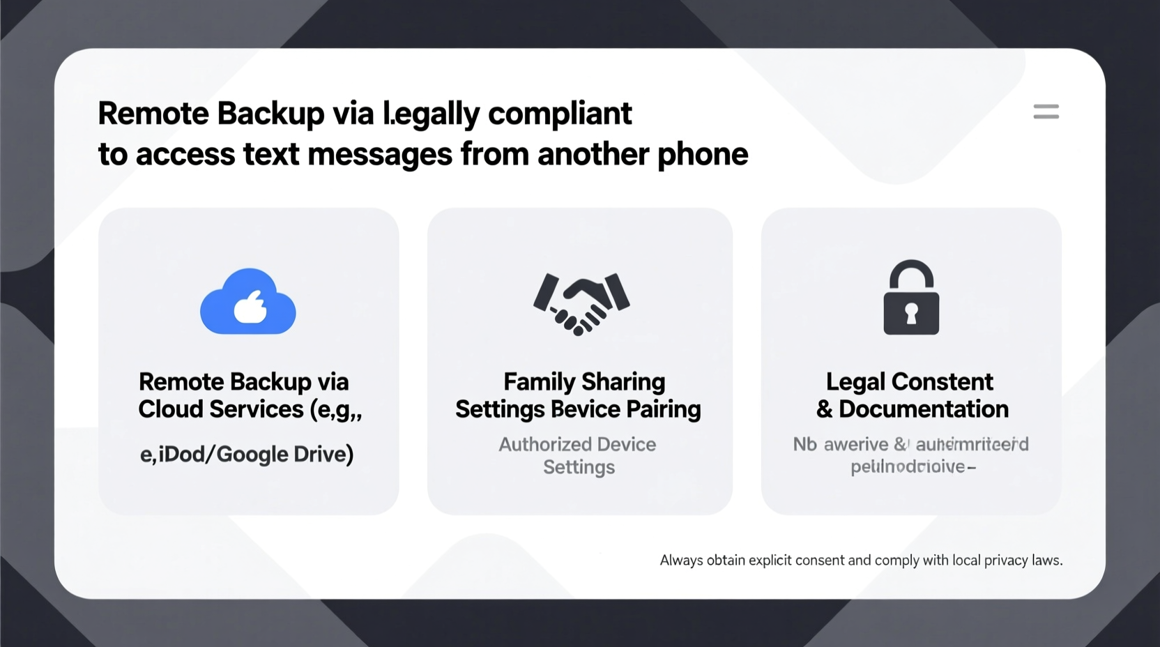 effective methods to access text messages from another phone securely and legally