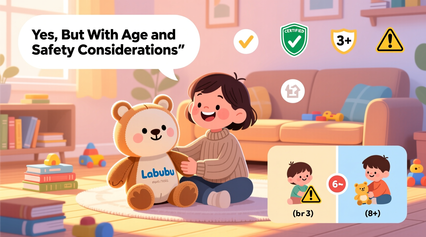 can kids have labubu