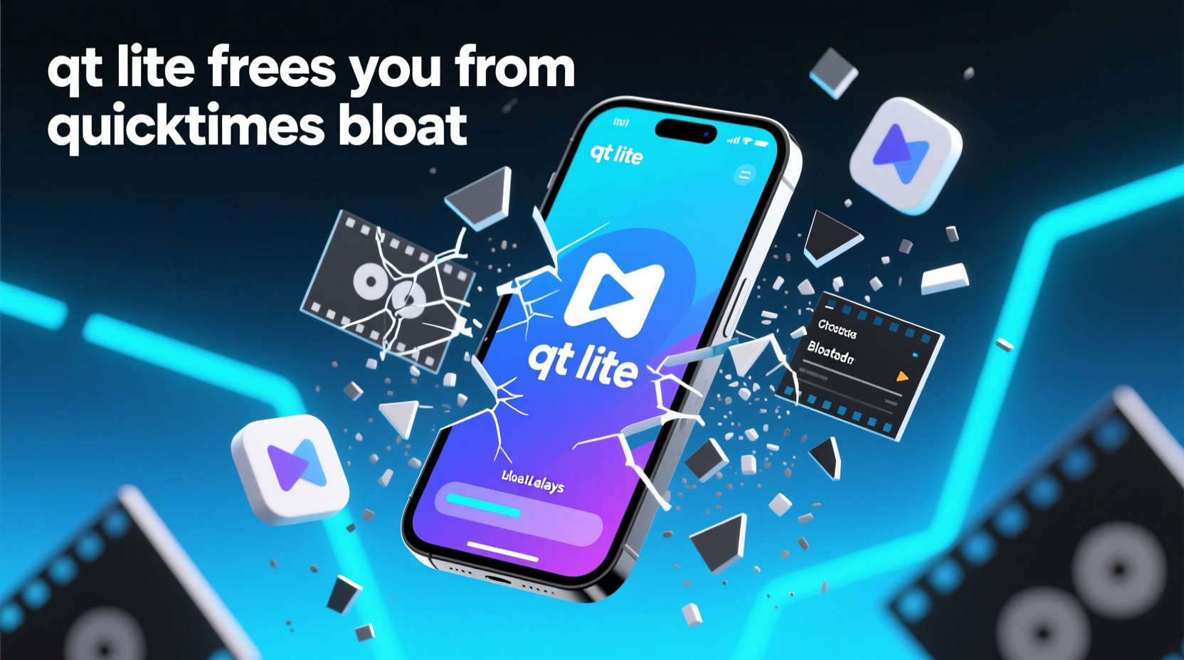 Qt Lite Frees You from QuickTime’s Bloat: Measured Efficiency Gains