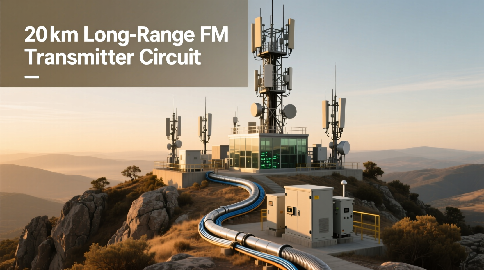 20 km fm transmitter circuit guide