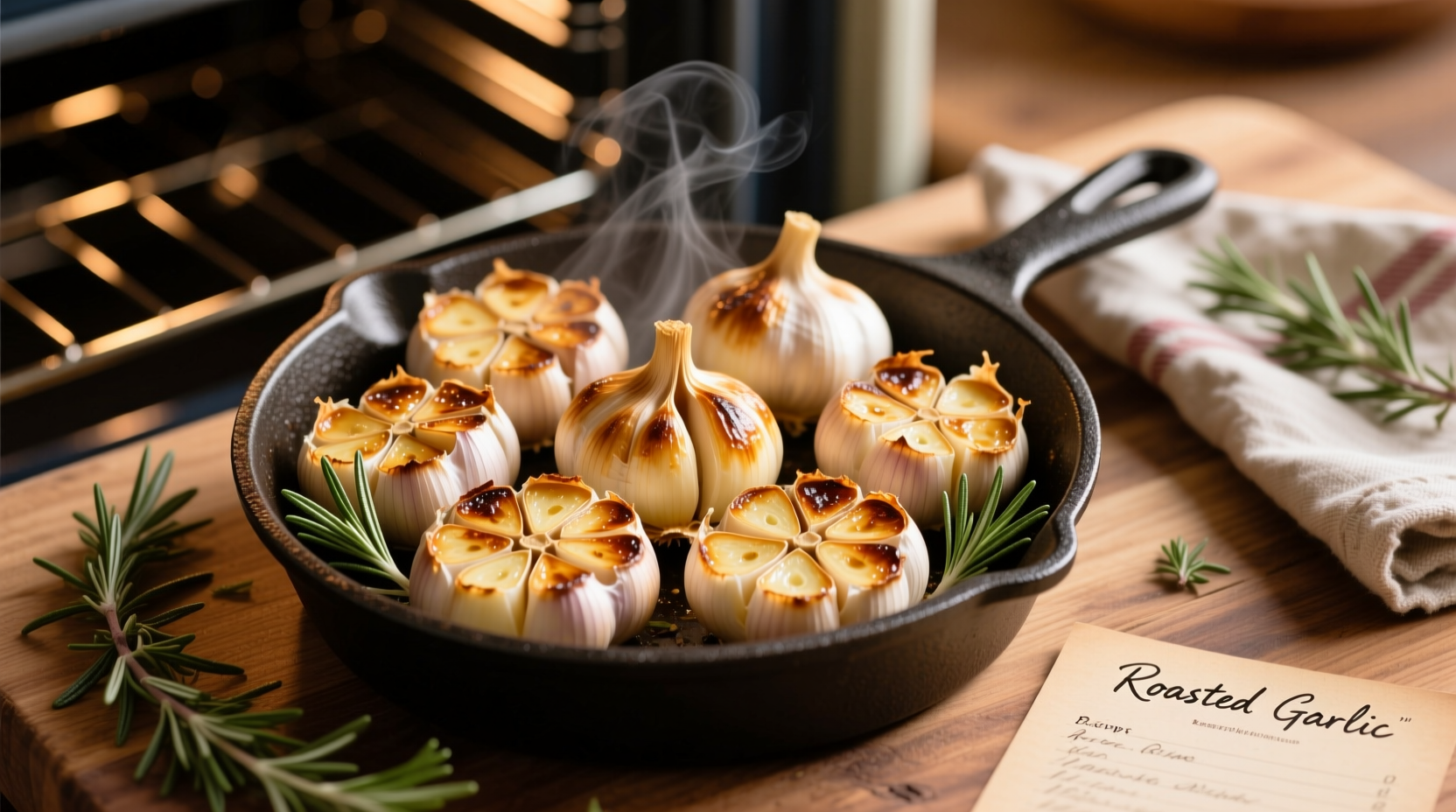 Perfect Oven Roasted Garlic Cloves: Simple Method & Uses