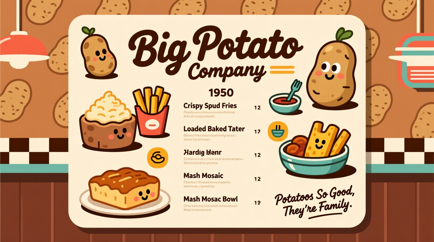 Big Potato Company Menu: Current Offerings & Seasonal Specials