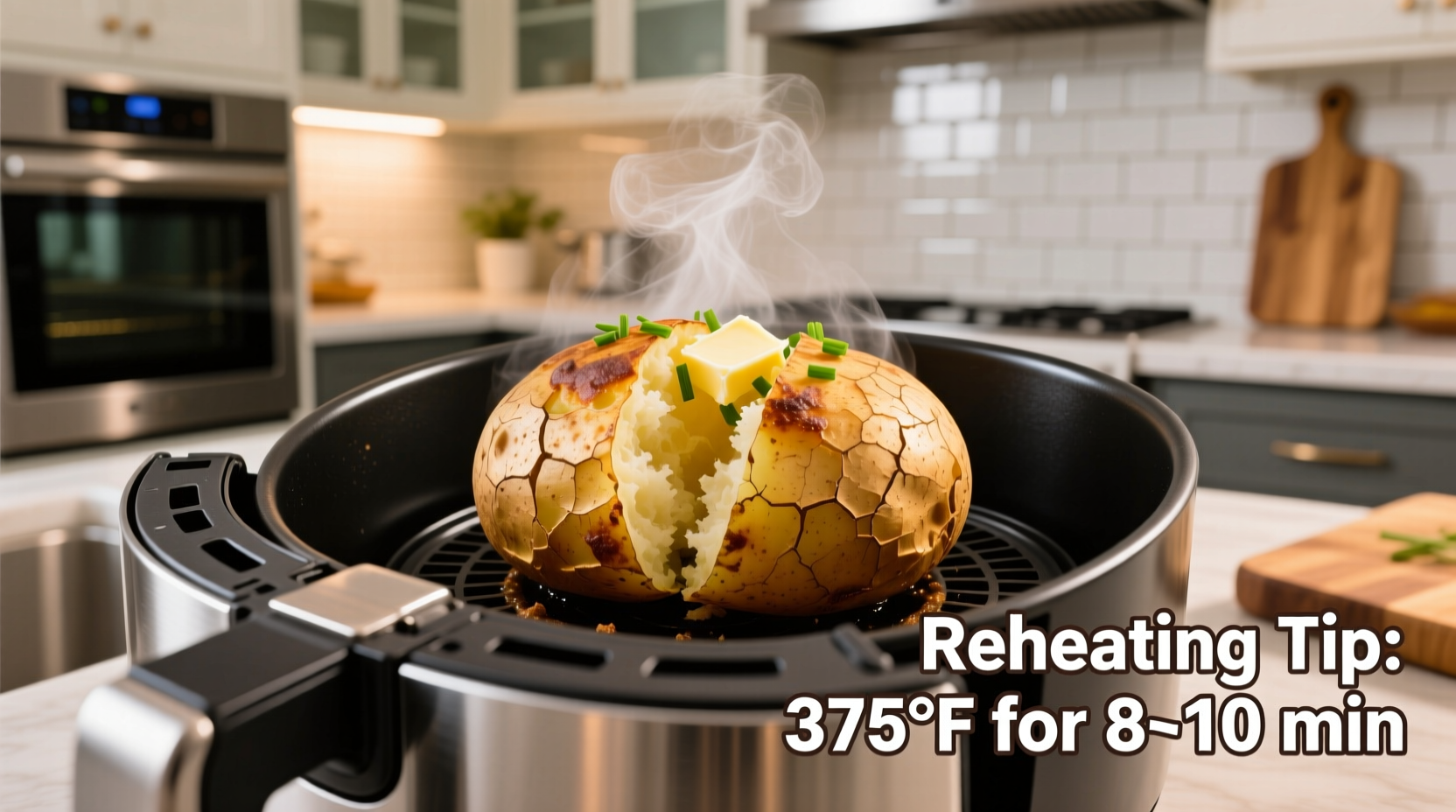 Reheat Baked Potato in Air Fryer: Perfect Results in 7 Minutes